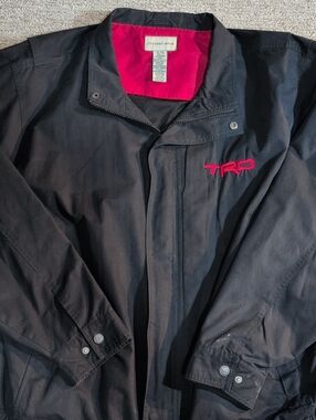 90's Cutter & Buck Windbreaker w/ Red Lining and Toyota TRD Embroidery XL